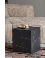 Bean Hoekbank Rechts Grove Melange Stof Travertin-3