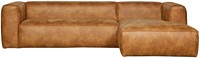 Bean Hoekbank Rechts Cognac