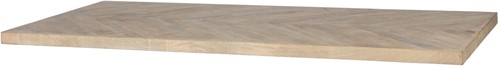 Tablo Tafelblad Mango Visgraat 180X90