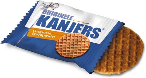 Kanjers Mini stroopwafels, individueel verpakt, 8 g