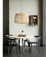 Combi-Tablo: Rond Eiken O120 Onbeh & 2-Standen Vierk [Fsc]-2