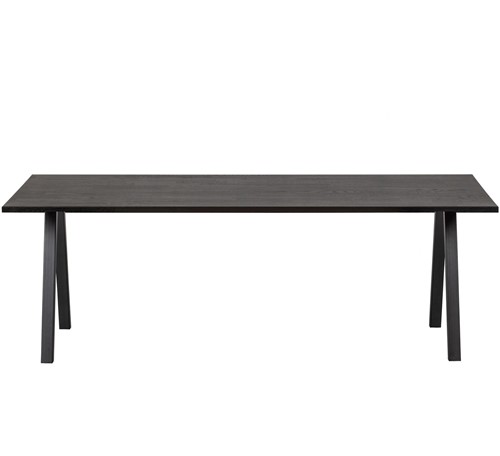 Combi-Tablo: Tafel Eiken Blacknight 220X90 & 2-Stand [Fsc]-2