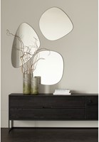 Philou Spiegel Zwart 60X55Cm-2