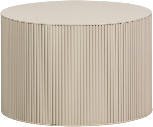 Sanne Bijzettafel Rond Antique Beige