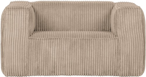 Bean Fauteuil Grove Ribstof Travertin