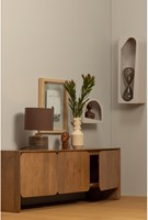 Noam Wanddeco Langwerpig Hout Dust 15X70X24Cm-3