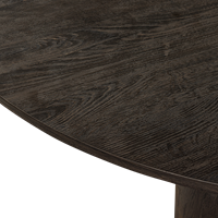 Maan Salontafel Mdf Donkerbruin 35Xo100Cm-3