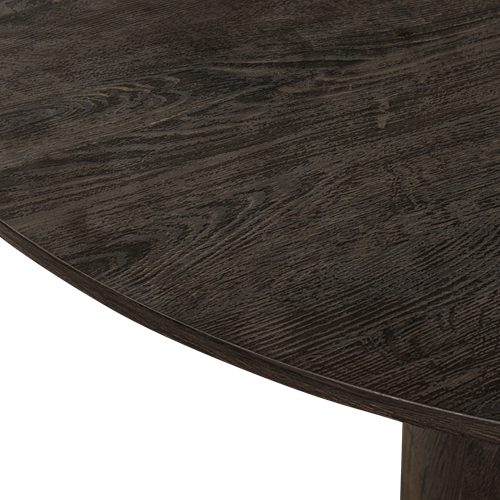 Maan Salontafel Mdf Donkerbruin 35Xo100Cm-3