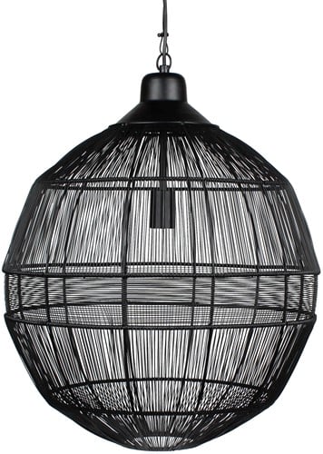 Enes Hanglamp Metaal Zwart
