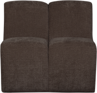 Mojo 1-Zits Geweven Ribstof Bruin-2