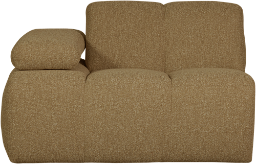 Mojo 1-Zits Met Arm Links Boucle Geel/Bruin Melange-2