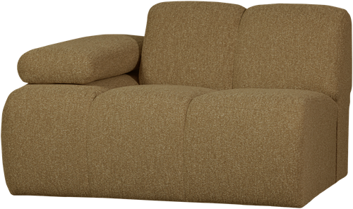 Mojo 1-Zits Met Arm Links Boucle Geel/Bruin Melange