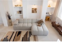 Mojo Chaise Longue Element Rechts Boucle Beige Melange-3