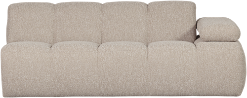 Mojo 2-Zits Met Arm Rechts Boucle Beige Melange-2