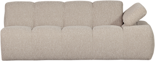Mojo 2-Zits Met Arm Rechts Boucle Beige Melange-3