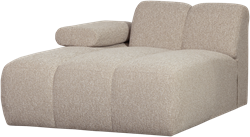 Mojo Chaise Longue Element Links Boucle Beige Melange