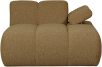 Mojo Chaise Longue Element Rechts Boucle Geel/Bruin Melange-3