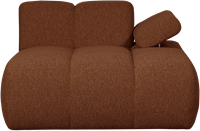 Mojo Chaise Longue Element Rechts Boucle Roestbruin Melange-3