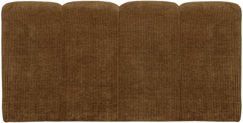 Mojo Eetbankje 164Cm Met Rugleuning Ribstof Honinggeel-3