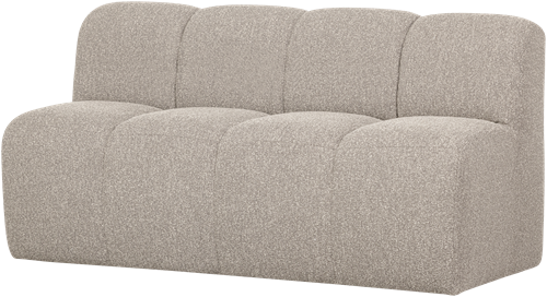 Mojo Eetbankje 164Cm Met Rugleuning Boucle Beige Melange