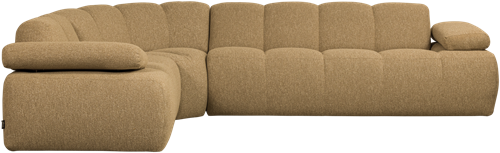 Mojo Hoekbank Links Boucle Geel/Bruin Melange-2