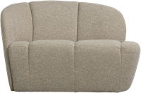 Mojo 2-Zits Bankje Links Boucle Beige Melange-2