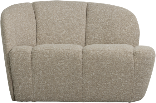 Mojo 2-Zits Bankje Links Boucle Beige Melange-2