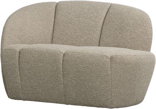 Mojo 2-Zits Bankje Links Boucle Beige Melange-3
