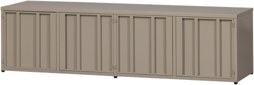 Level Tv-Meubel Metaal Zand 44X160Cm