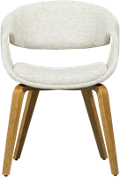 Yossi Eetkamerstoel Naturel Met Houten Poot Naturel-3