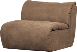 Baggy 1-Zits Geweven Chenille Bruin