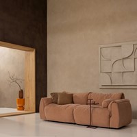 Baggy Rolkussen 50Xo23Cm Geweven Chenille Oudroze-3