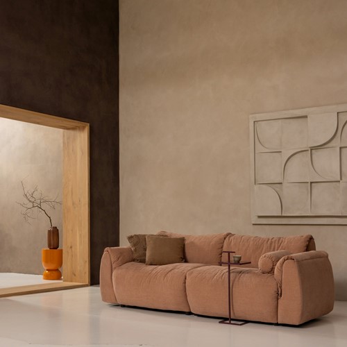 Baggy Rolkussen 50Xo23Cm Geweven Chenille Oudroze-3