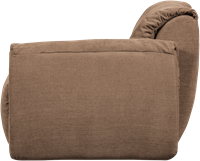 Baggy 1-Zits Met Arm Rechts Geweven Chenille Bruin-3