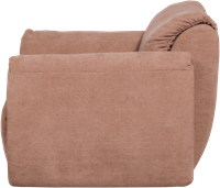 Baggy Loveseat Geweven Chenille Oudroze-3