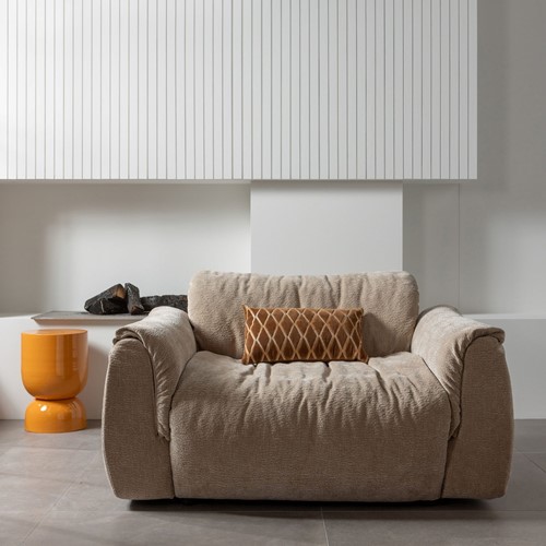 Baggy Loveseat 3D Chenille Zand-2