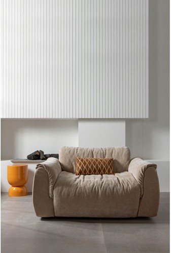 Baggy Loveseat 3D Chenille Zand-3