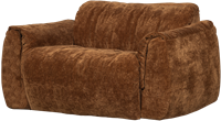 Baggy Loveseat 3D Chenille Middenbruin