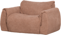 Baggy Loveseat Geweven Chenille Oudroze