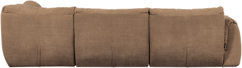 Baggy Hoekbank Rechts Geweven Chenille Bruin-3