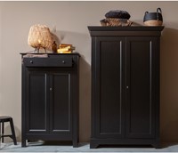 Isabel Brocante Kast Grenen Diepzwart [Fsc]-2
