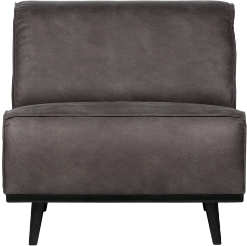 Statement 1-Zits Element Lederlook Donkergrijs