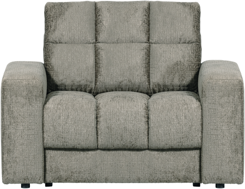 Second Date Fauteuil Structure Velvet Frost