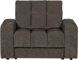 Second Date Fauteuil Vintage Warm Grijs
