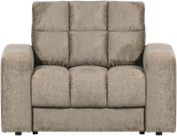Second Date Fauteuil Structure Velvet Wheatfield