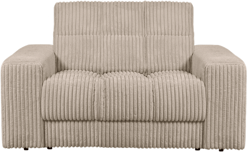 Second Date Loveseat Grove Ribstof Travertin-2