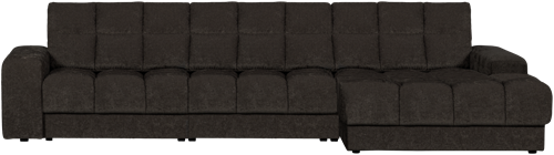 Second Date Chaise Longue Rechts Vintage Antraciet