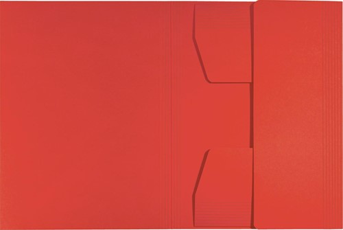 Leitz Recycle klepmap, uit karton, ft A4, rood-2