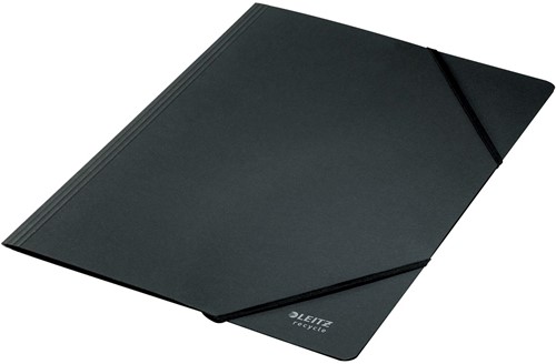 Leitz Recycle elastomap zonder kleppen, uit karton, ft A4, zwart-3