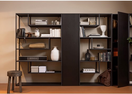 Teun Opbergkast Grenen Diepzwart [Fsc]-3